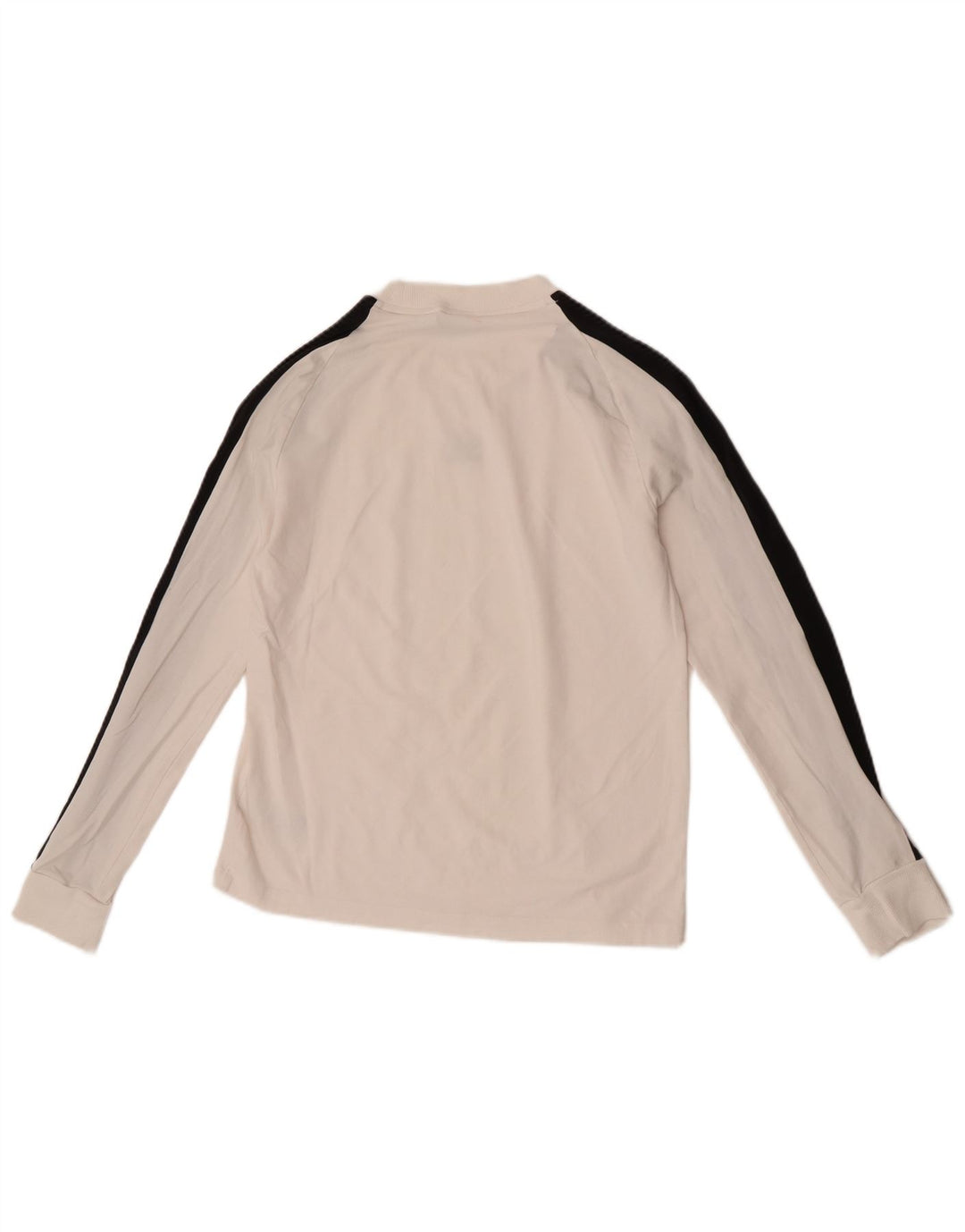 Adidas Dame Top Langærmet UK 12 Medium Hvid Bomuld