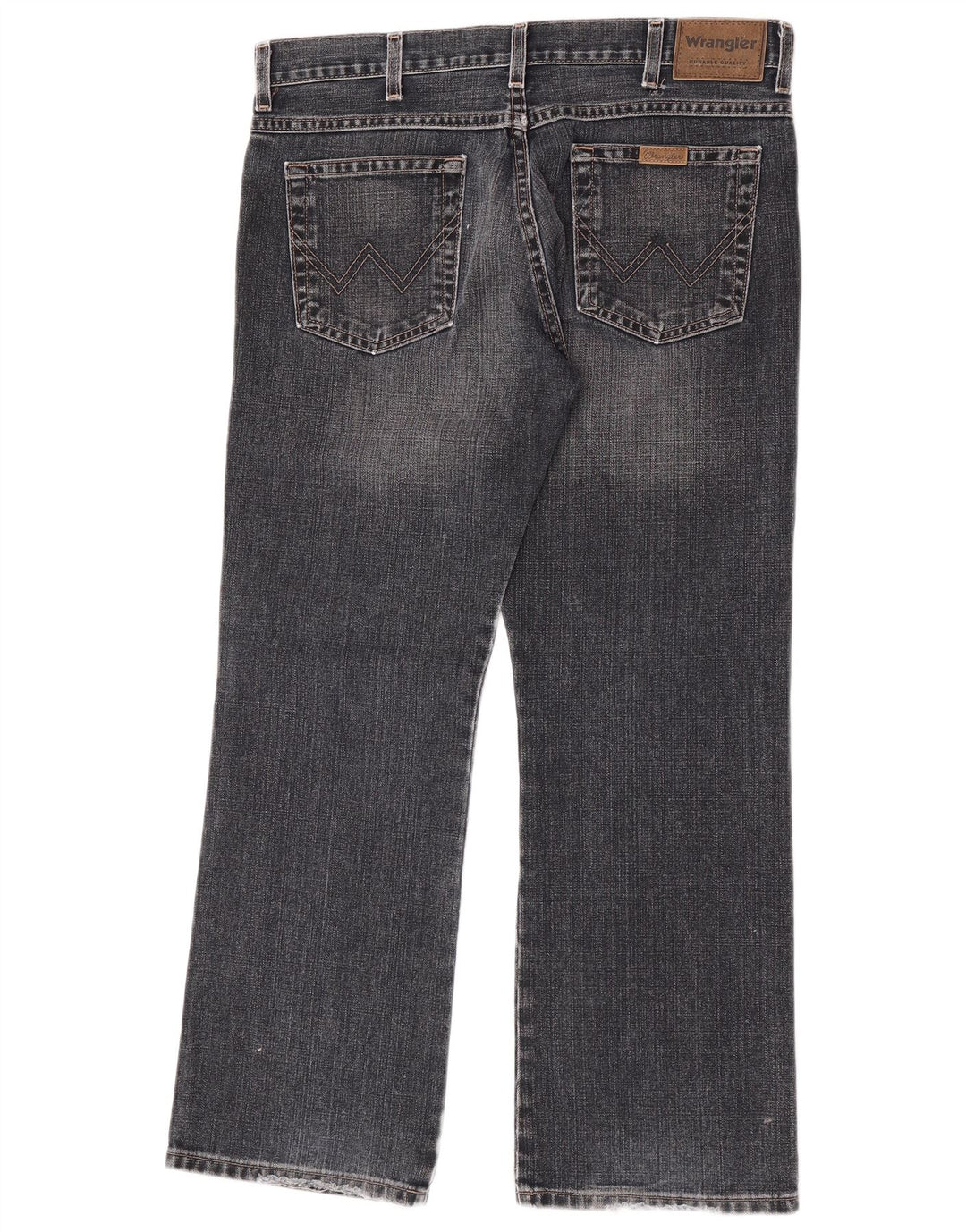 Wrangler Bootcut jeans til mænd W34 L30 Marineblå bomuld