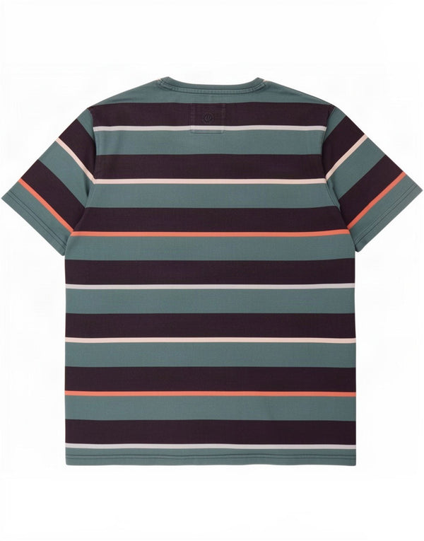 Fat Face Herre T-Shirt Top 2XL Blå Stribet Bomuld