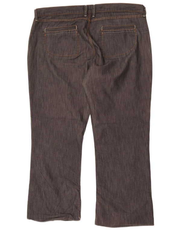 Marks & Spencer Womens Autograph Cropped Jeans UK 20 2XL W40 L27 Grå