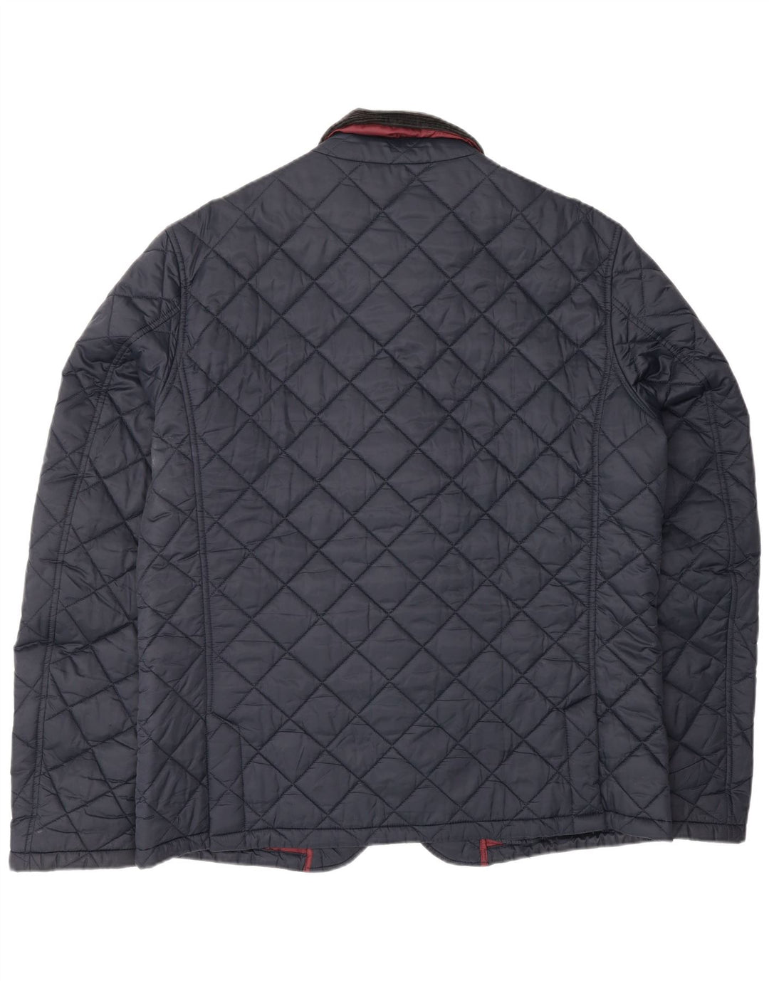 BARBOUR Heritage Quilted Jacket UK 42 XL Navy Blue