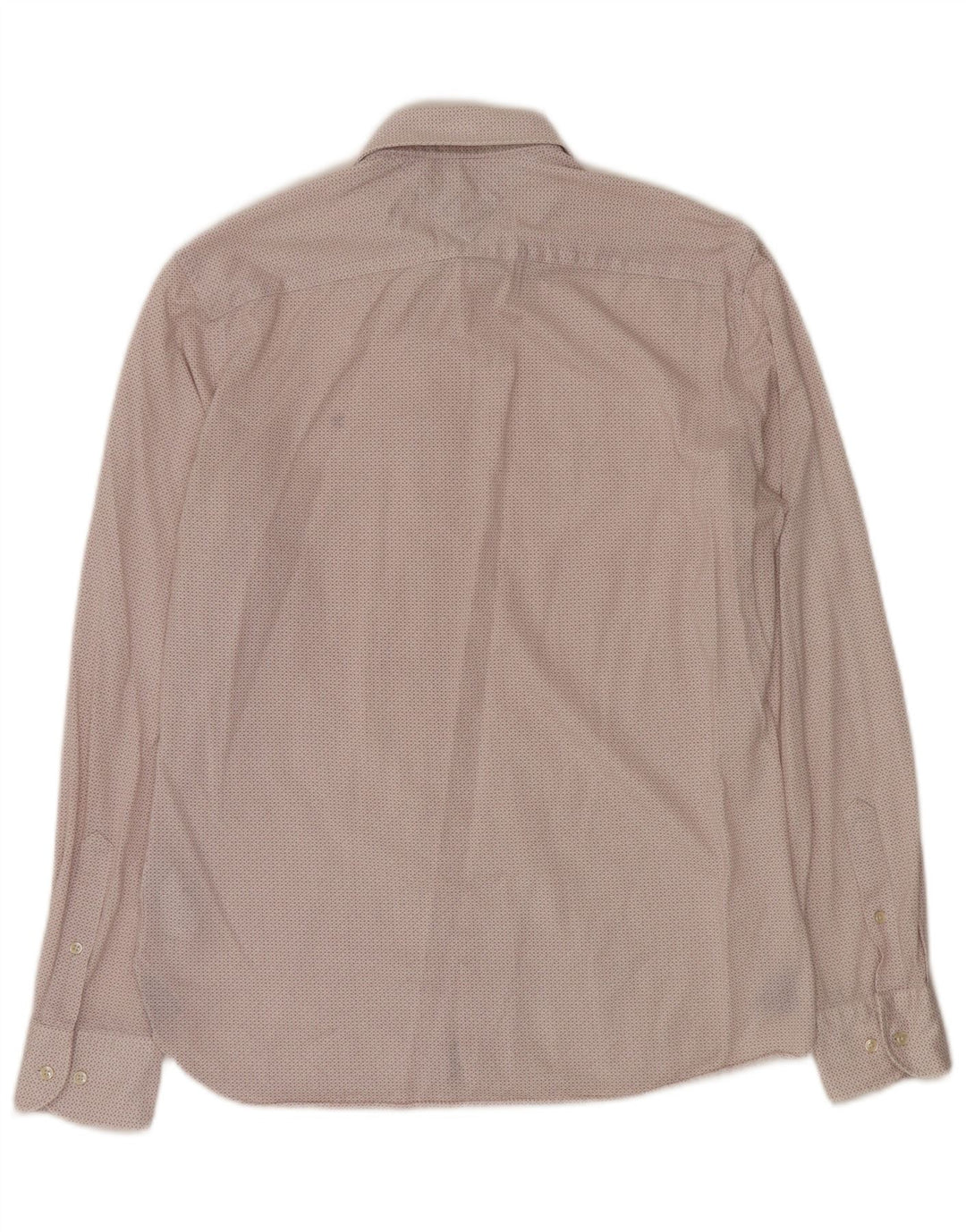 Tommy Hilfiger Herre Regular Fit skjorte Medium Off White Geometrisk bomuld