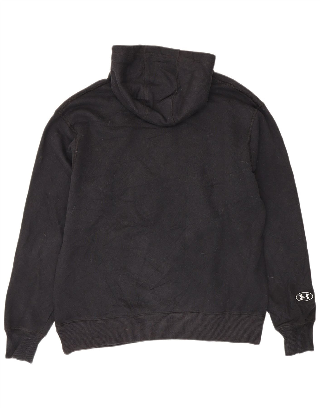 Under Armour Herre grafisk hættetrøje Jumper Medium Sort Bomuld