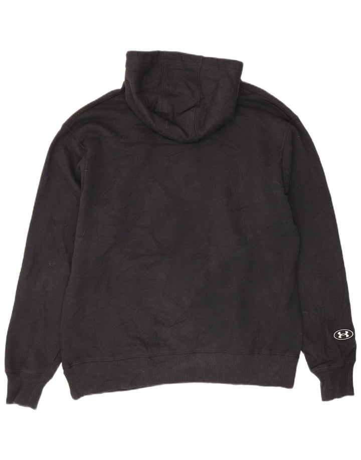 Under Armour Herre grafisk hættetrøje Jumper Medium Sort Bomuld
