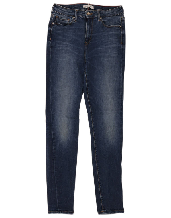 Tommy Hilfiger Dame Como Skinny Jeans W23 L28 Blå Bomuld