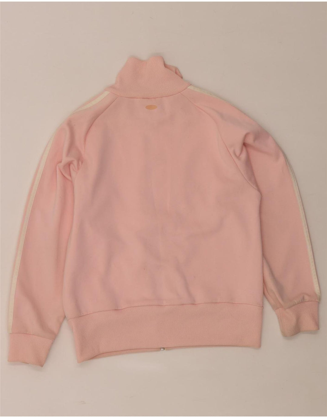 Adidas træningsdragt topjakke til kvinder UK 10 Small Pink Colourblock Polyester