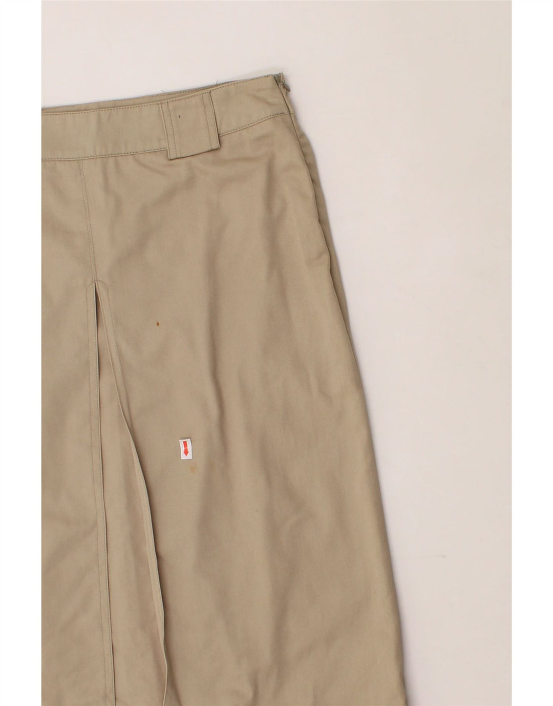 STEFANEL Womens Straight Skirt EU 40 Medium W28  Beige Cotton Vintage Stefanel and Second-Hand Stefanel from Messina Hembry 