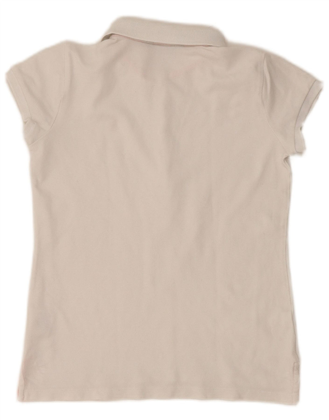 RALPH LAUREN Pige Polo Shirt 12-13 År Stor Hvid Bomuld