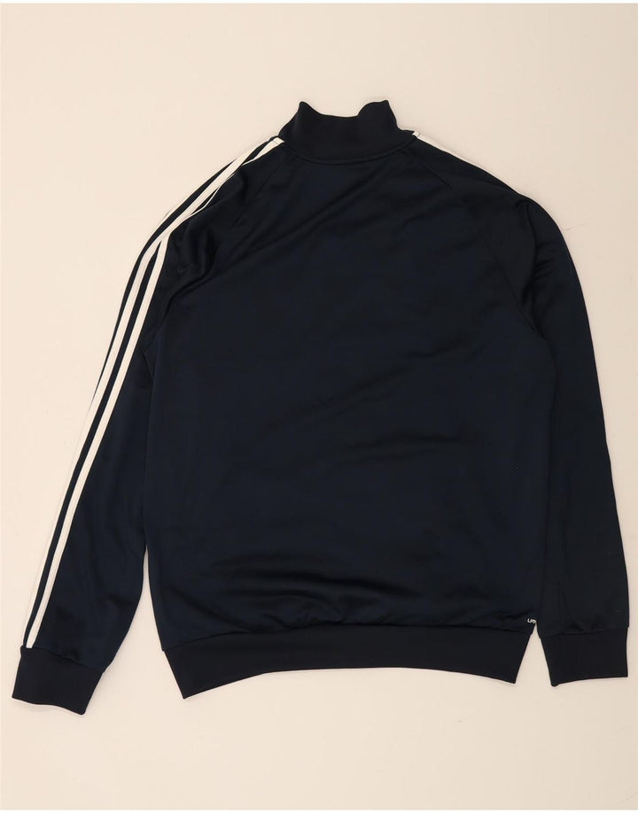 ADIDAS Herre Climalite træningsdragt topjakke XL marineblå polyester