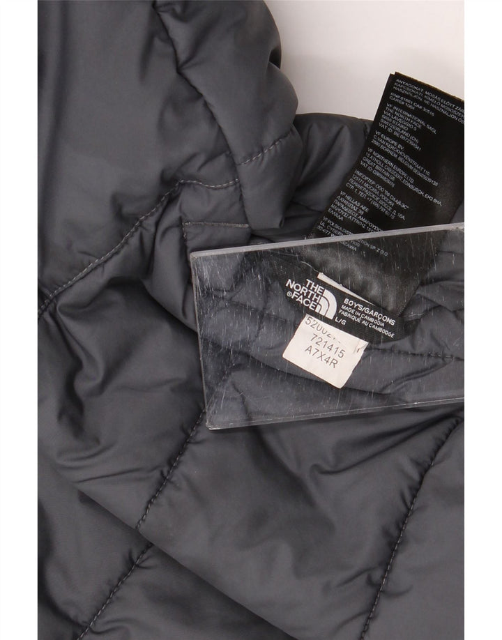 The North Face Boys polstret jakke 11-12 år Stor grå farveblok