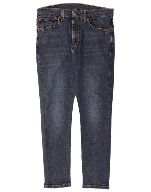Levi's Womens 512 Slim Tapered Jeans W32 L30 Blå Bomuld