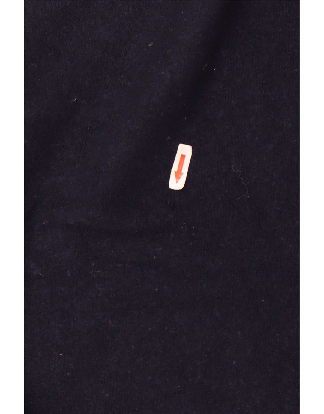 Zara Herre sweater med rund hals XL marineblå uld