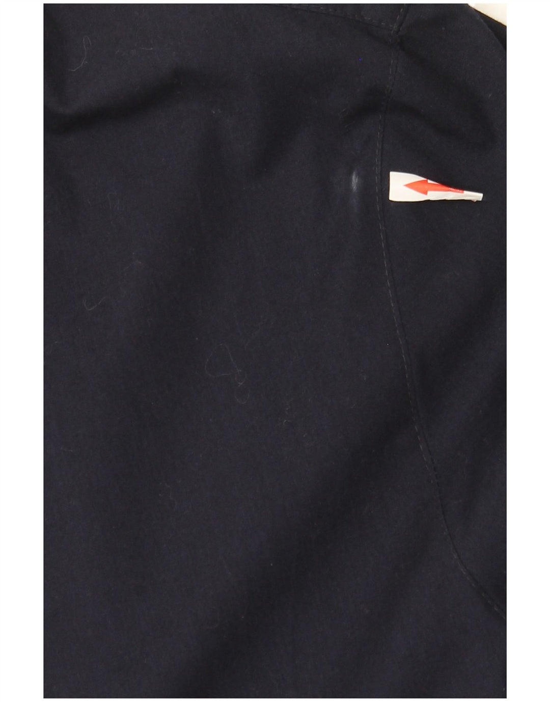 Vintage oversize dameovertræk frakke UK 18 XL marineblå