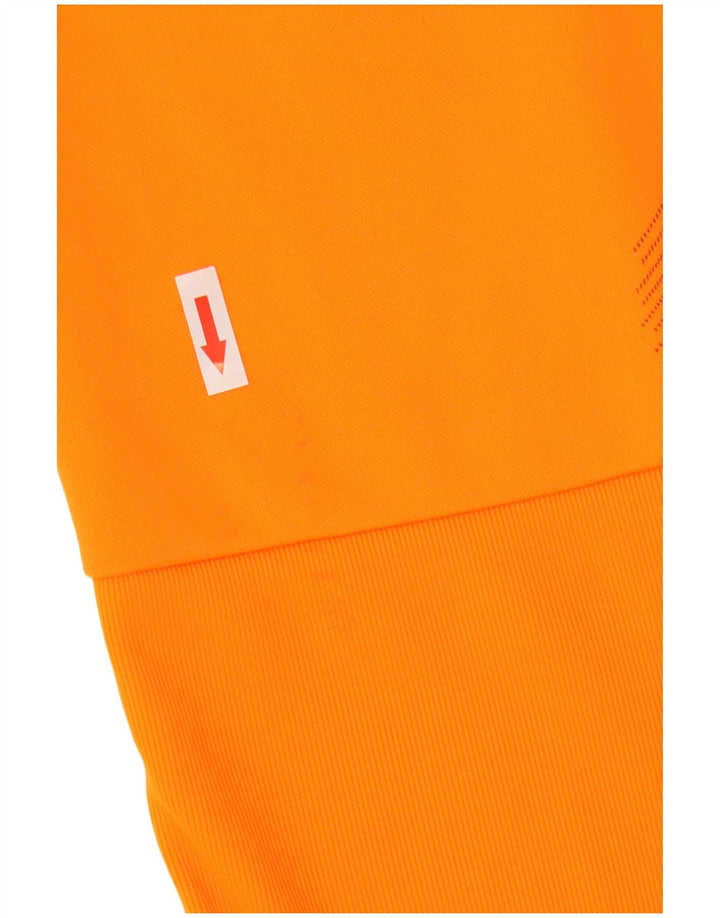 ADIDAS Herre Climalite træningsdragt bukser XL Orange Colourblock Polyester