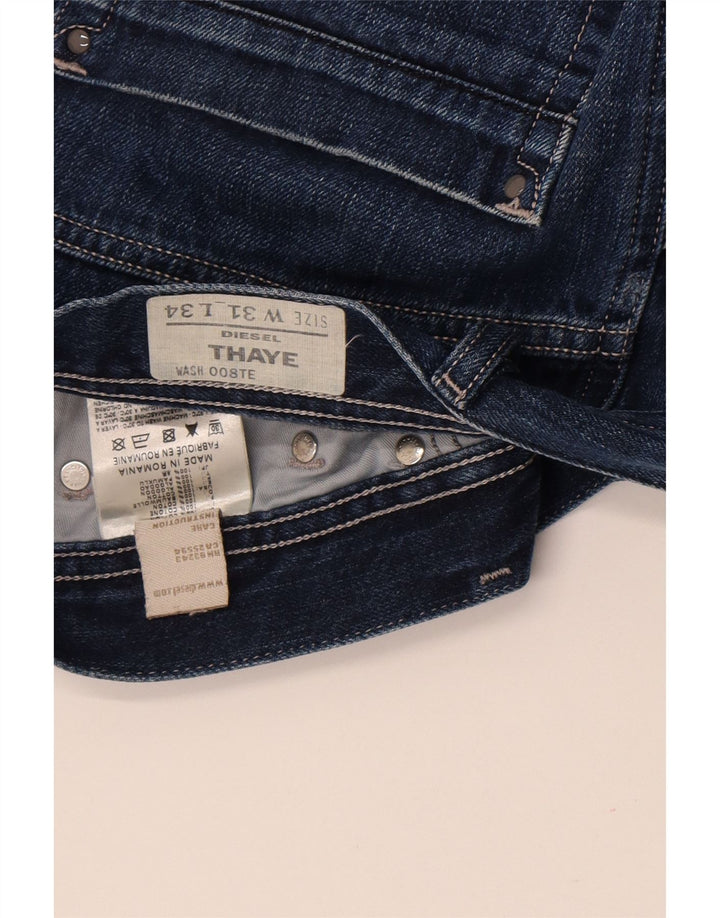 Diesel Herre Thaye Slim Jeans W31 L34 Blå Bomuld