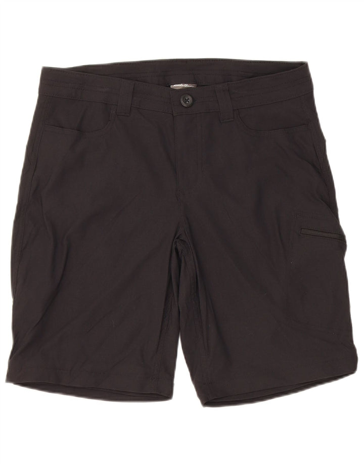 Eddie Bauer Vandreshorts til kvinder US 8 Medium W30 Sort Nylon