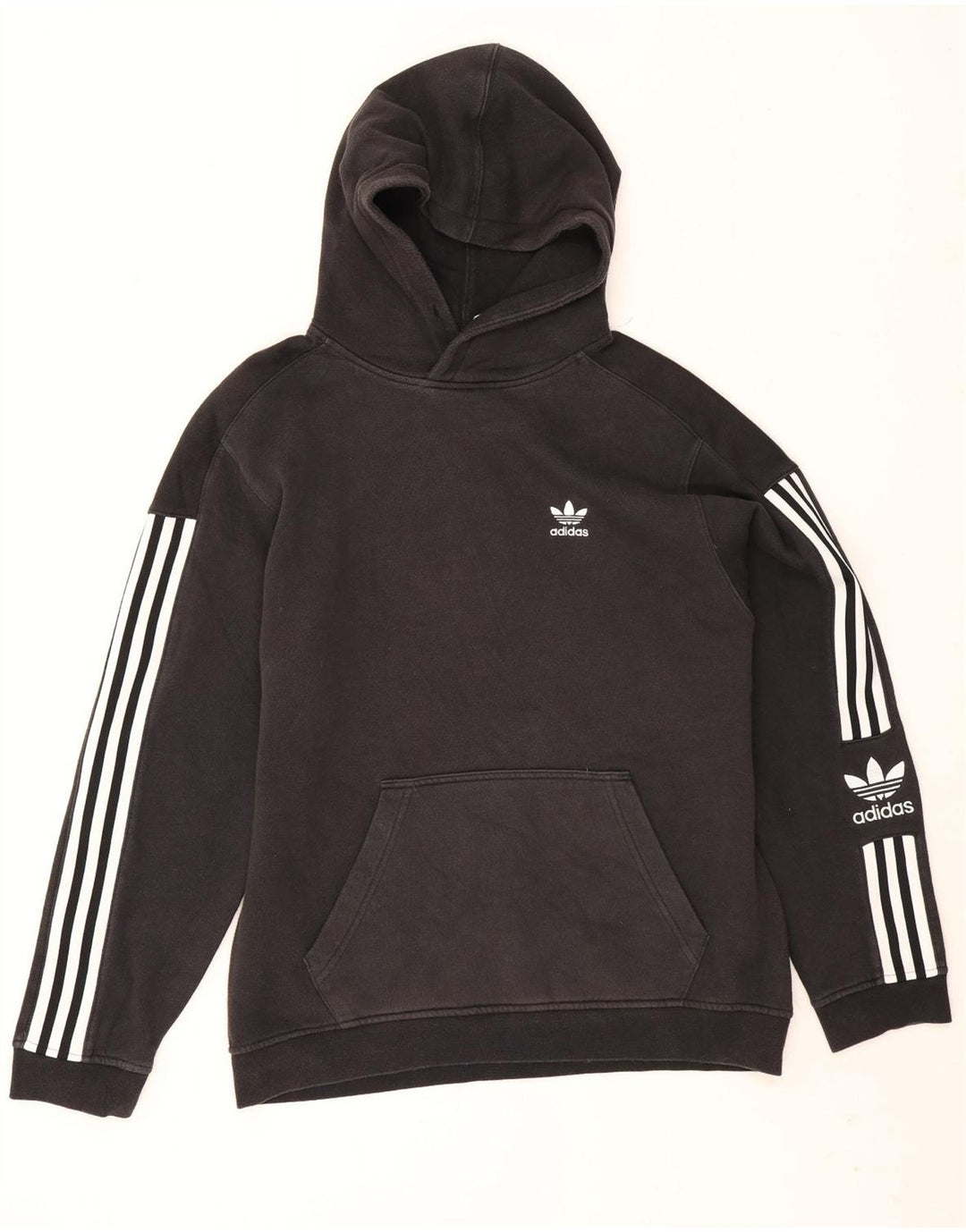 Adidas Hættetrøje til mænd, lille sort bomuld