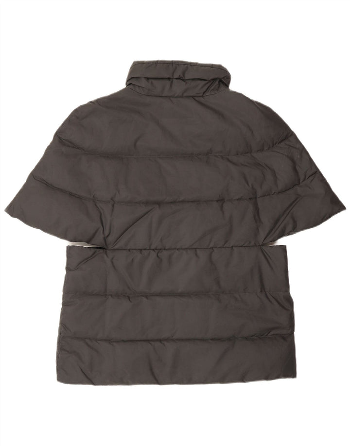 Max & Co. Kortærmet polstret jakke til kvinder UK 12 Medium Sort Polyester