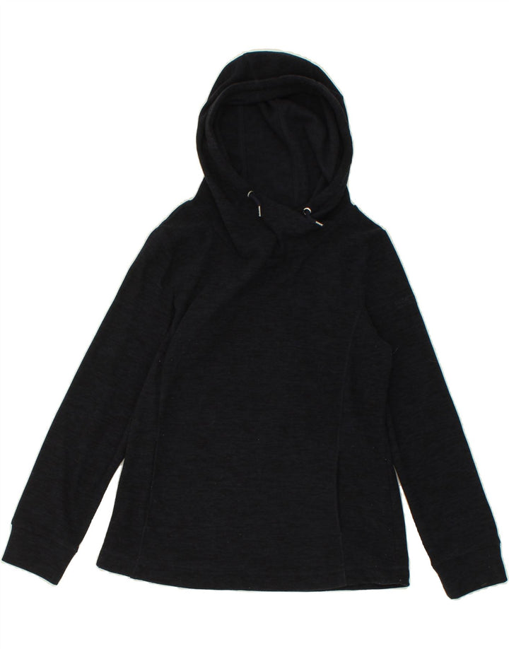 REGATTA Womens Hoodie Jumper UK 10 Small Navy Blue Polyester Vintage Regatta and Second-Hand Regatta from Messina Hembry 