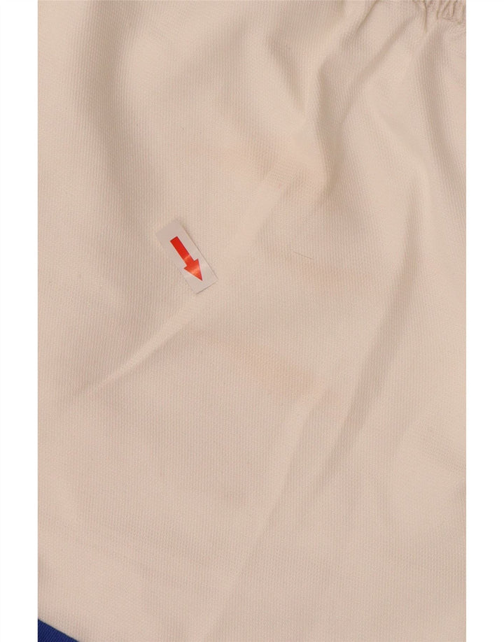 ADIDAS Herre Climalite Sportshorts UK 38 Medium White Polyester