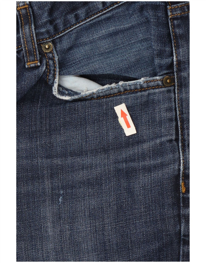 Tommy Hilfiger Straight Jeans til mænd W32 L30 Marineblå Bomuld