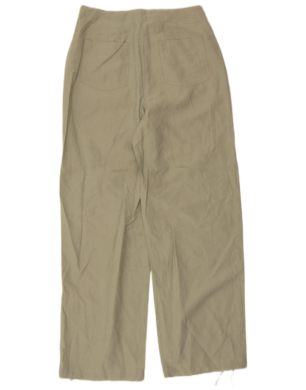 Marks & Spencer Lige Chinobukser til kvinder UK 10 Small W30 L31 Khaki