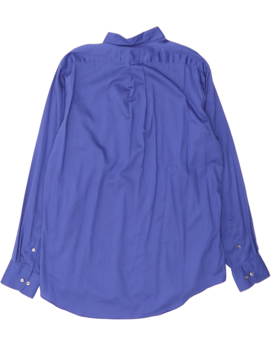 IZOD Mens Easy Care Shirt Size 16 1/2 Large Blue Cotton Vintage Izod and Second-Hand Izod from Messina Hembry 