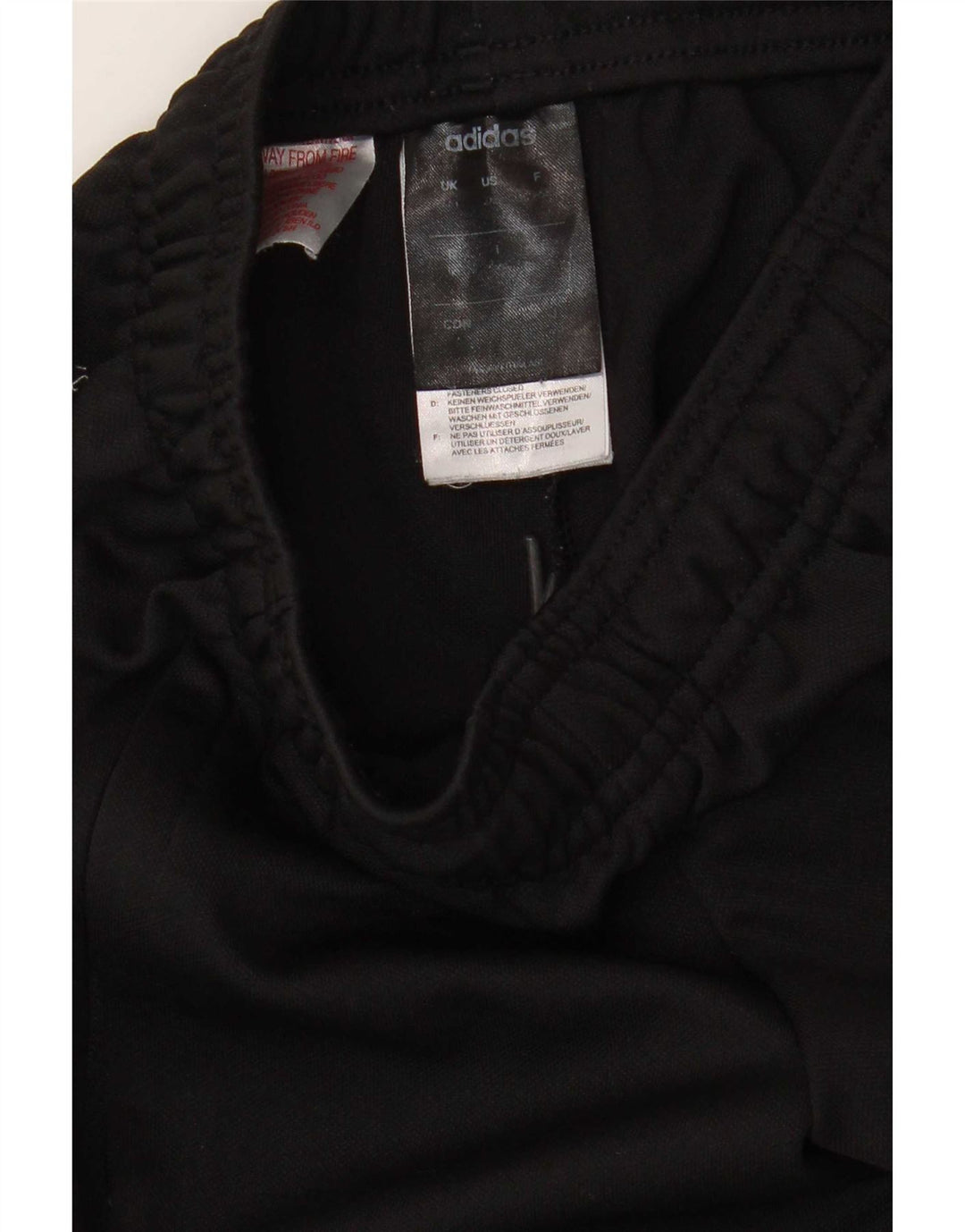 Adidas Drenge Træningsdragt Bukser 5-6 år Sort Polyester