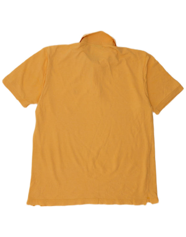 Sergio Tacchini herre poloshirt XL gul