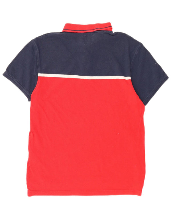 Levi's Poloshirt til mænd Medium Rød Colourblock Bomuld