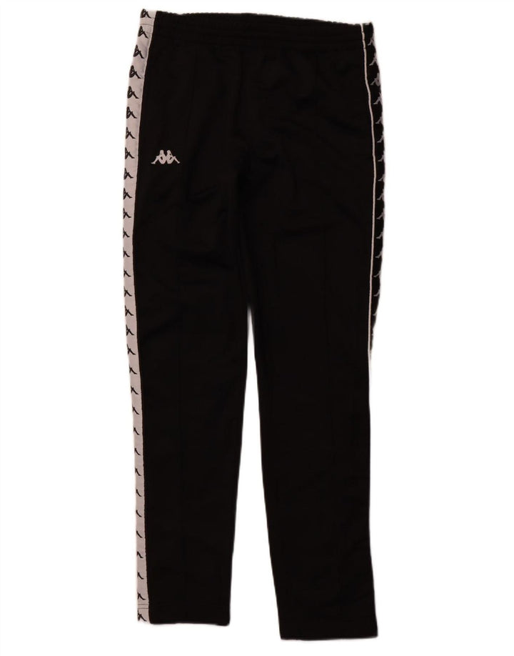 KAPPA Herre grafisk træningsdragt Bukser Joggers Lille sort polyester