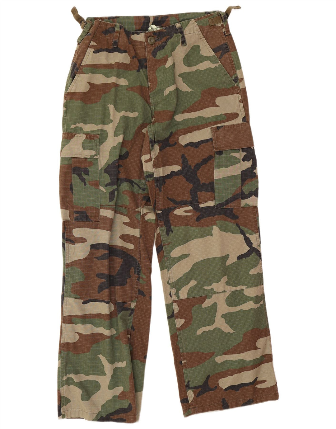 Mil-Tec Straight Cargo bukser til mænd Small W28 L28 Multicolored Camouflage