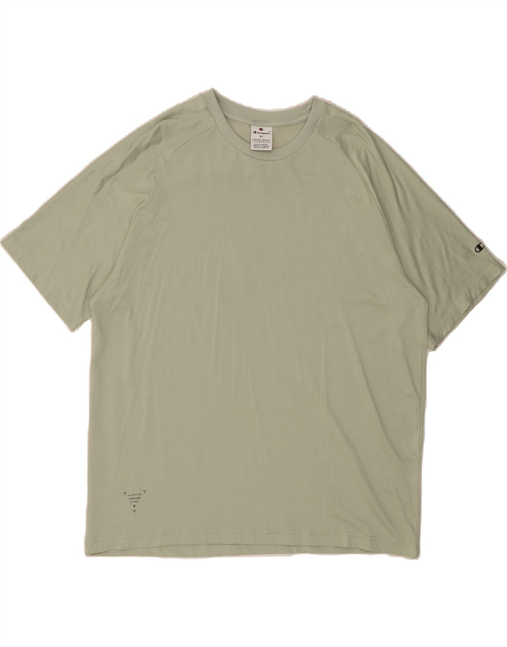 CHAMPION Mens T-Shirt Top XL Green Vintage Champion and Second-Hand Champion from Messina Hembry 