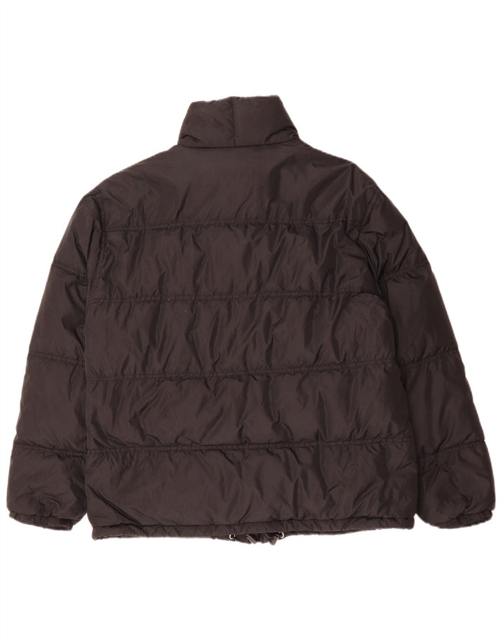 Ellesse Herre Polstret Jakke UK 38 Medium Sort Polyamid