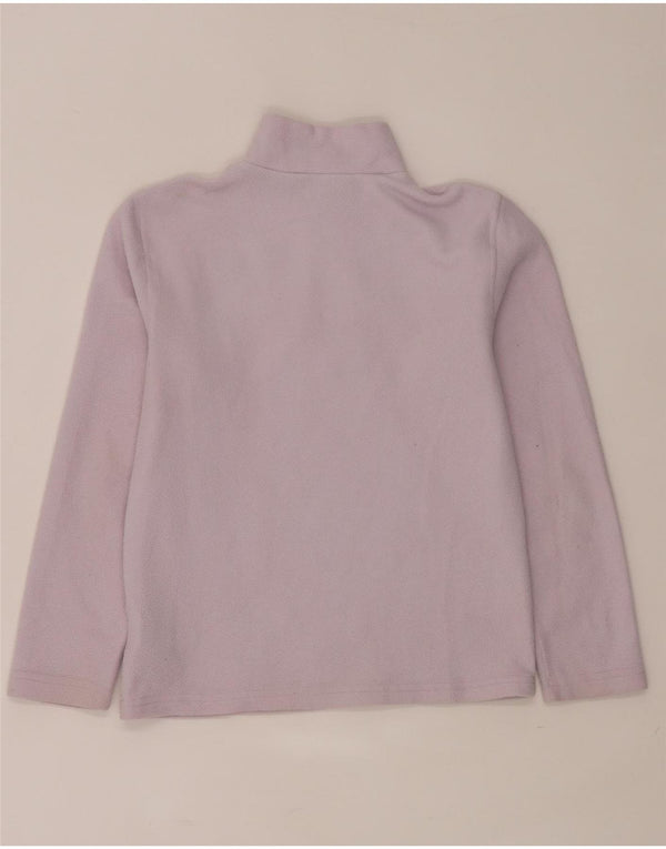 The North Face Girls Zip Neck Fleece Jumper 11-12 År Stor Lilla