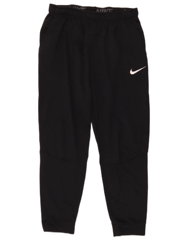 Nike Herre Dri Fit træningsdragt Bukser Joggers Large Sort Polyester