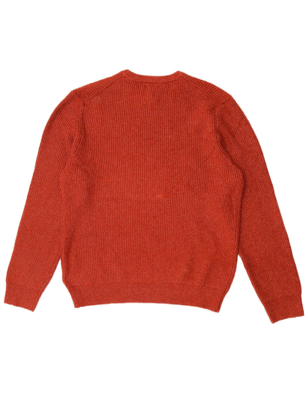 Marks & Spencer Herre sweater med rund hals, medium brun flækket