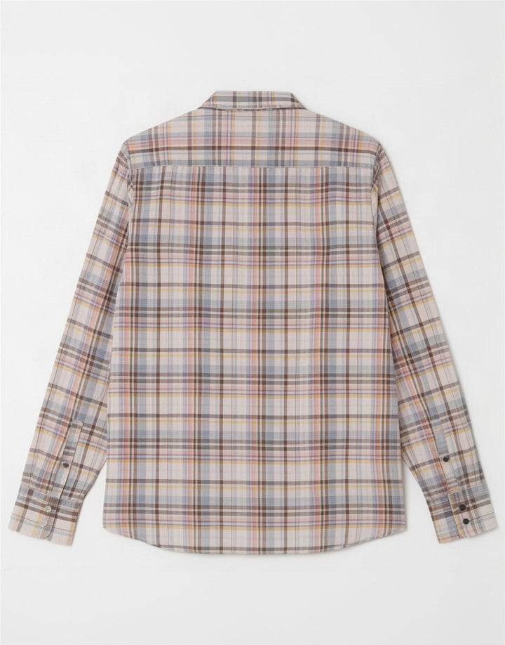 Hugo Boss Herre Regular Fit skjorte Medium Flerfarvet ternet bomuld