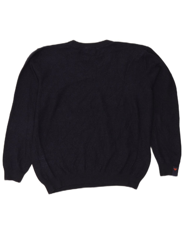Avirex Drenge V-hals sweater 11-12 år Navy Blue Viscose