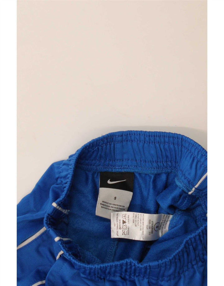 Nike drenge træningsdragt bukser 4-5 år blå polyester