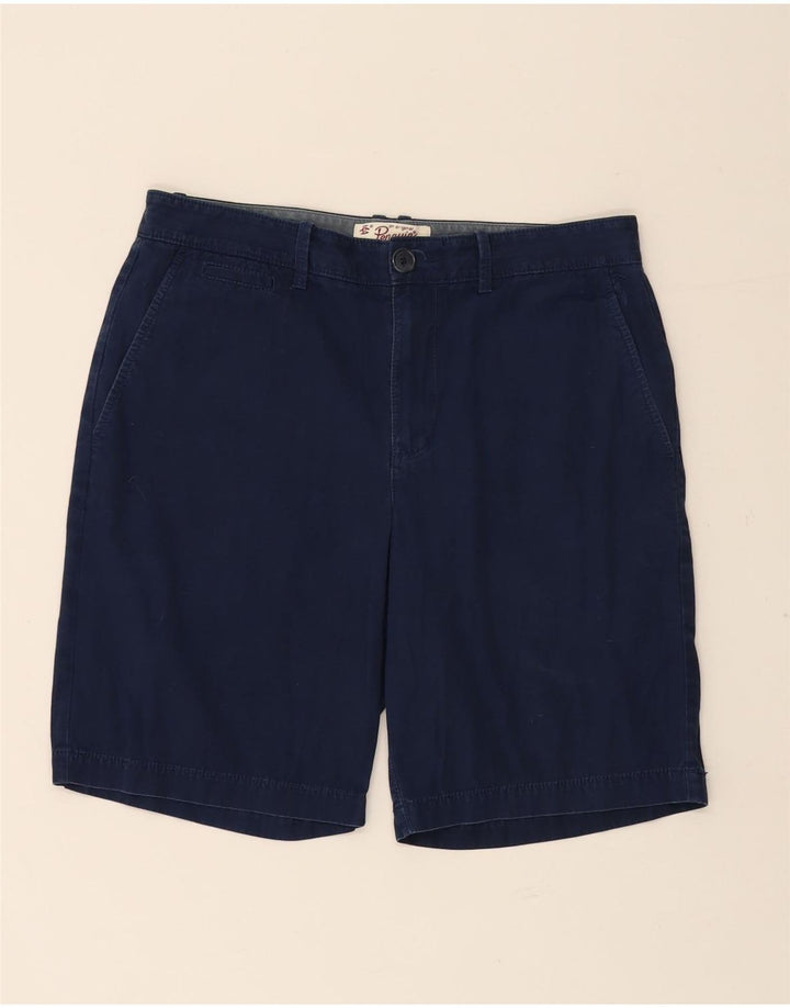 PENGUIN Chino Shorts til mænd W32 Medium Marineblå Bomuld