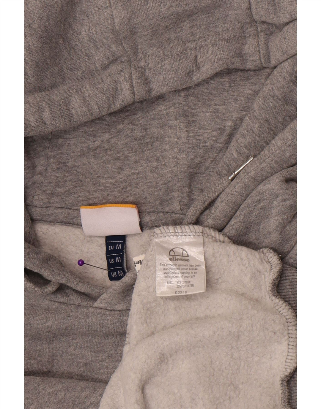 Ellesse Herre hættetrøje Jumper Medium Grey Flecked Bomuld