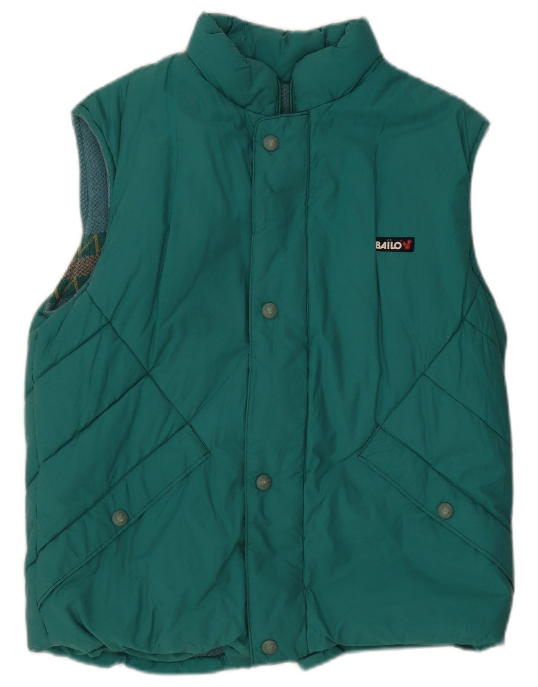 Bailo Herre Polstret Gilet UK 40 Large Green