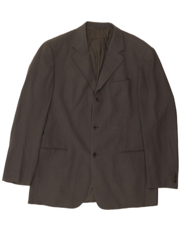 Cerruti 1881 Herre 3-knaps blazerjakke IT 52 XL Sort Cupro