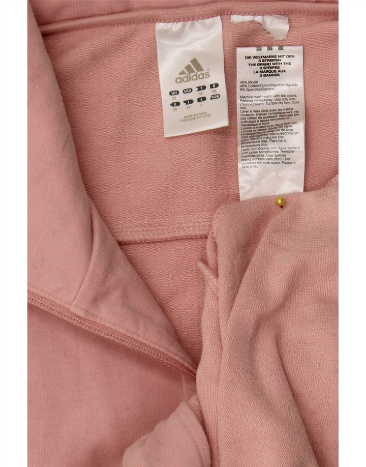 Adidas Dame træningsdragt Topjakke UK 12 Medium Pink Modal
