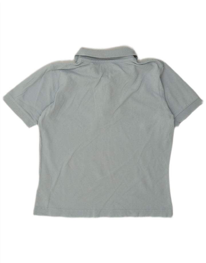 Kappa Dame Polo Shirt UK 12 Medium Blue Bomuld