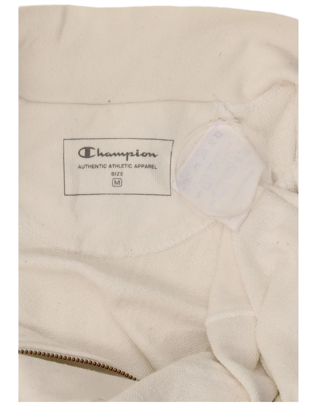 Champion Womens træningsdragt Topjakke UK 14 Medium White Bomuld