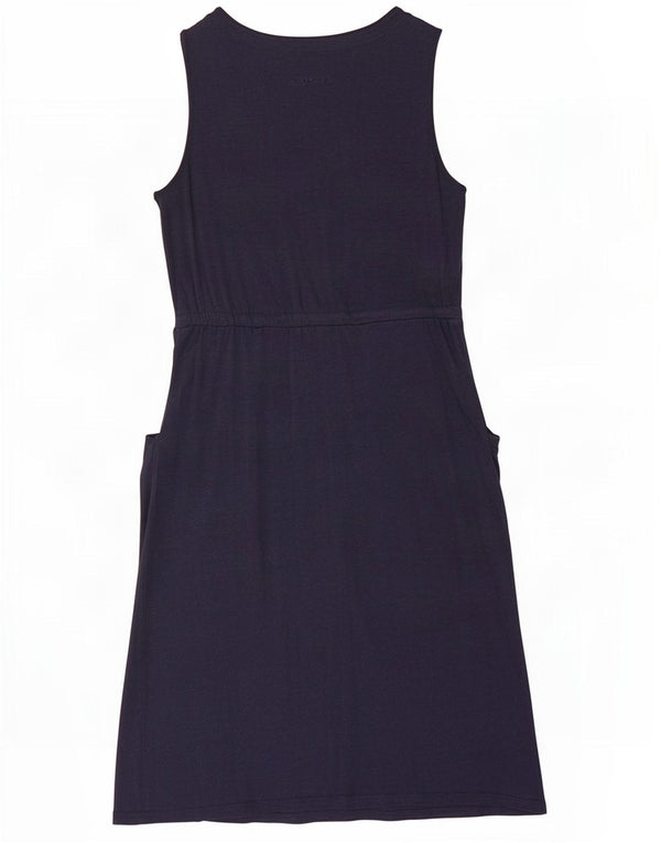 Mountain Warehouse Womens Sleeveless A-Line Dress UK 12 Medium Navy Blue