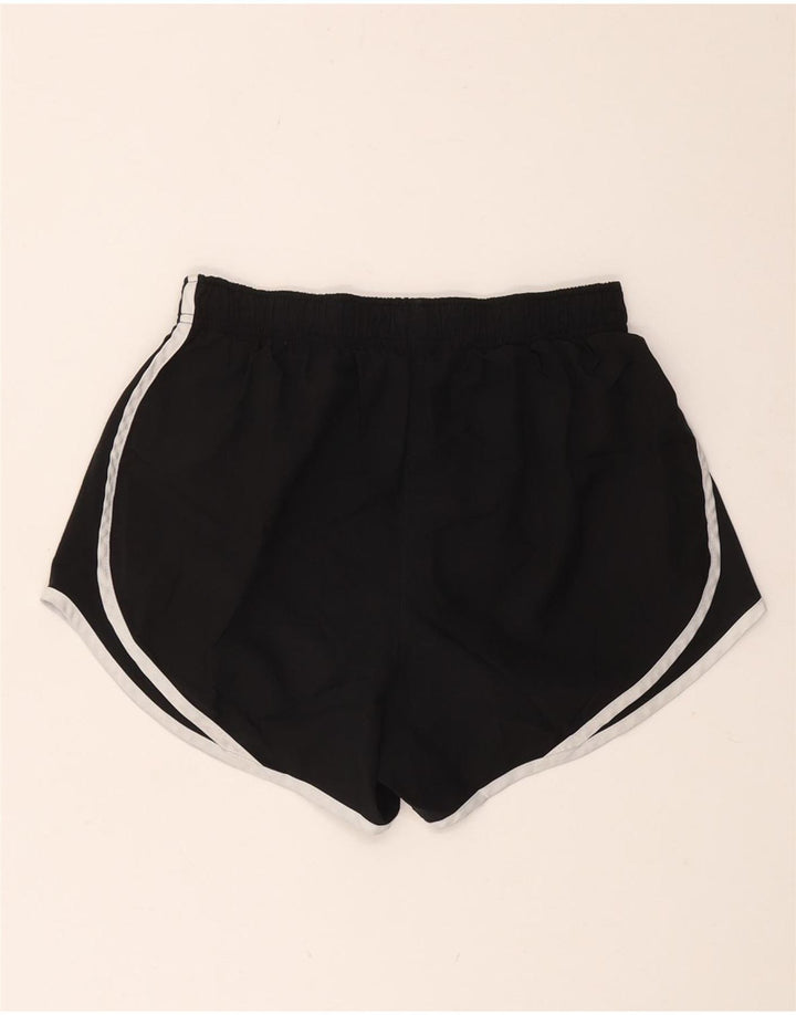 NIKE sportsshorts til kvinder UK 8 Lille sort polyester