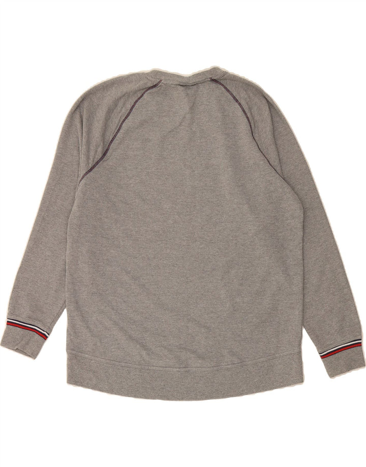 FILA Mens Sweatshirt Jumper XL Grey Cotton Vintage Fila and Second-Hand Fila from Messina Hembry 